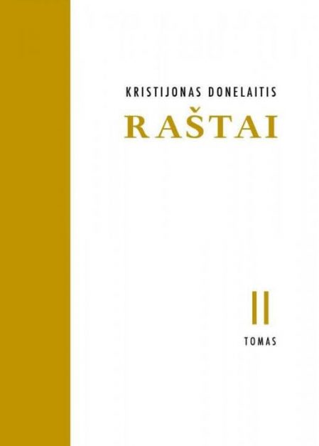 Kristijonas Donelaitis. Raštai. Tomas 2