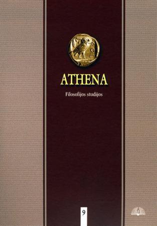 Athena. Filosofijos studijos, Nr. 9